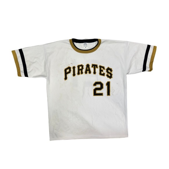 Park Antony Other - Pittsburgh Pirates Roberto Clemente 21 Park Antony Pullover Jersey XL White